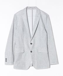 HIGH STREET（ハイストリート）の「HIGH STREET∴トリコットメッシュホップサックプリントジャケット（テーラードジャケット）」
