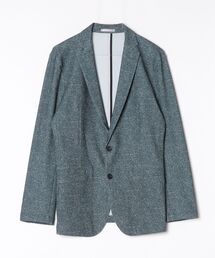 HIGH STREET（ハイストリート）の「HIGH STREET∴トリコットメッシュホップサックプリントジャケット（テーラードジャケット）」