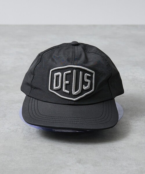 DEUS EX MACHINA(デウスエクスマキナ)の「【Deus Ex Machina / デウスエクスマキナ】ShieldNylon Cap / ナイロン キャップ / 帽子 / ユニセックス(キャップ・メンズ・レモンイエロー/ブラック・フリー)」の6枚目の写真