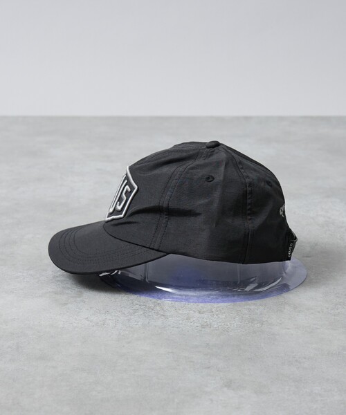 DEUS EX MACHINA(デウスエクスマキナ)の「【Deus Ex Machina / デウスエクスマキナ】ShieldNylon Cap / ナイロン キャップ / 帽子 / ユニセックス(キャップ・メンズ・レモンイエロー/ブラック・フリー)」の8枚目の写真