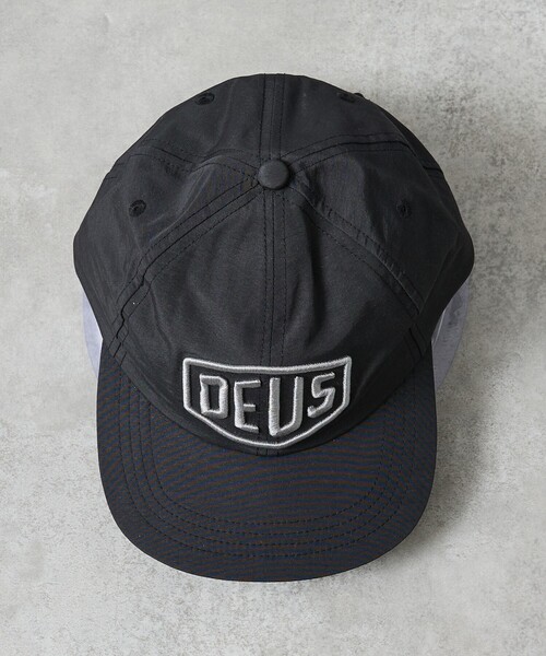 DEUS EX MACHINA(デウスエクスマキナ)の「【Deus Ex Machina / デウスエクスマキナ】ShieldNylon Cap / ナイロン キャップ / 帽子 / ユニセックス(キャップ・メンズ・レモンイエロー/ブラック・フリー)」の10枚目の写真