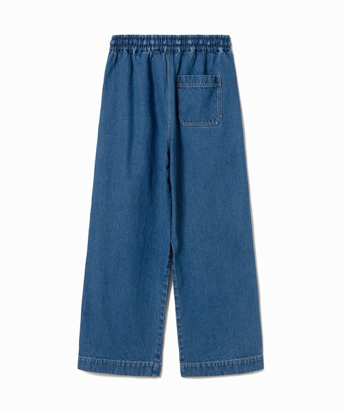 LACOSTE（ラコステ）の「ワイドレッグイージーデニムパンツ（デニムパンツ・レディース・ネイビー/ブルー・36/38/34/40）」の7枚目の写真