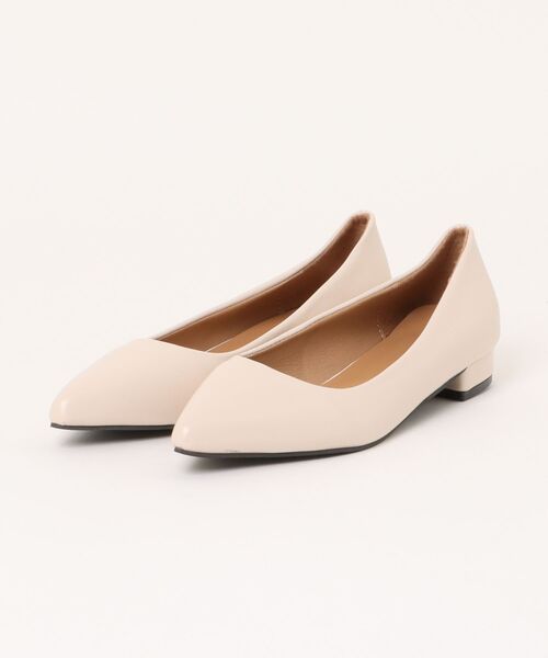 styiro(スタイロ)の「新生活 通勤靴 フォーマル ポインテッドトゥ フラット ローヒール パンプス(パンプス・レディース・ベージュ/ブラック/アイボリー・37/36/38/39/35/40)」の22枚目の写真