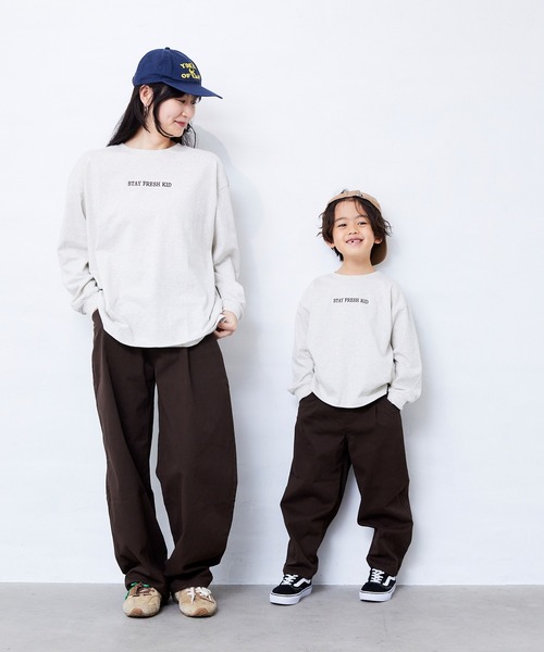 Fluffy BROTHERS(フラッフィーブラザーズ)の「フルーツロンT(大人サイズ)(Tシャツ/カットソー・メンズ・オートミール・XL/L/M)」の11枚目の写真