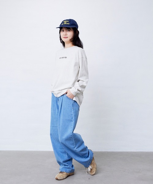 Fluffy BROTHERS(フラッフィーブラザーズ)の「フルーツロンT(大人サイズ)(Tシャツ/カットソー・メンズ・オートミール・XL/L/M)」の13枚目の写真
