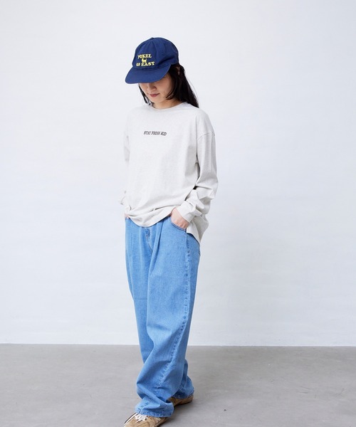 Fluffy BROTHERS(フラッフィーブラザーズ)の「フルーツロンT(大人サイズ)(Tシャツ/カットソー・メンズ・オートミール・XL/L/M)」の14枚目の写真