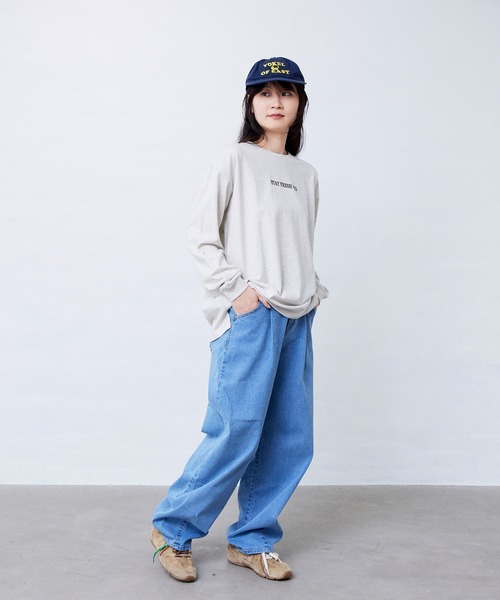 Fluffy BROTHERS(フラッフィーブラザーズ)の「フルーツロンT(大人サイズ)(Tシャツ/カットソー・メンズ・オートミール・XL/L/M)」の15枚目の写真