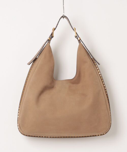 MICHAEL KORS(マイケルコース)の「NOLITA ヌバック ホーボー ショルダー ラージ(ショルダーバッグ・レディース・ブラウン系・FREE)」の2枚目の写真