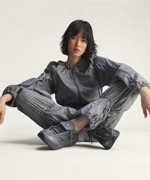 adidas by Stella McCartney（アディダスバイステラマッカートニー）の「adidas by Stella McCartney プリント トラックパンツ【adidas by Stella McCartney】 / アディダス adidas（スウェットパンツ・レディース・グレー・X-SMALL/X-LARGE/SMALL/MEDIUM/LARGE）」の10枚目の写真