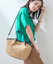 INDIVI | 【2WAY】ペーパーミドルバッグ(トートバッグ)