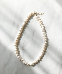 TIMELESS&THREE（タイムレスアンドスリー）の「バロック淡水パールネックレス（ネックレス）」