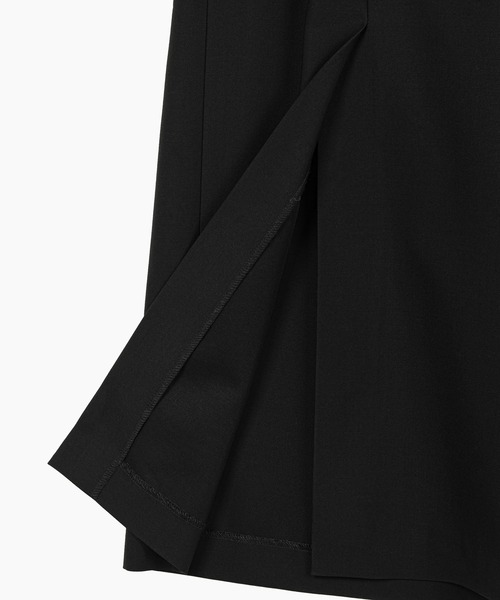 LAD MUSICIAN（ラッドミュージシャン）の「WOOL GABARDINE FRONT VENTS PANTS（スラックス・メンズ・ブラック・46/44/42）」の13枚目の写真