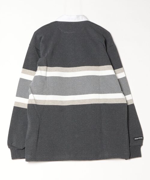 Barbarian(バーバリアン)の「【SE1】【BARBARIAN/バーバリアン】 HEAVY JERSEY RUGBY LONG SLEEVE(シャツ/ブラウス・メンズ・チャコールグレー/ロイヤルブルー・3XL/XXL/XL/L)」の7枚目の写真