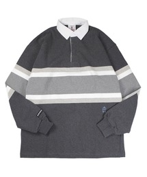 Barbarian（バーバリアン）の「【SE1】【BARBARIAN/バーバリアン】 HEAVY JERSEY RUGBY LONG SLEEVE（シャツ/ブラウス）」