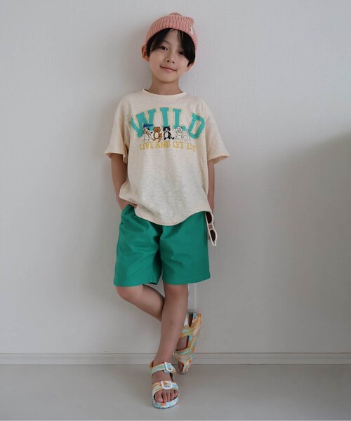 BREEZE(ブリーズ)の「ワンタックハーフパンツ(その他パンツ・キッズ・ブラック/その他12/ターコイズブルー/グリーン/レッド/その他10/ベージュ/ラベンダー/インディゴブルー/その他11・90/120/140/150/100/160/110/130)」の11枚目の写真
