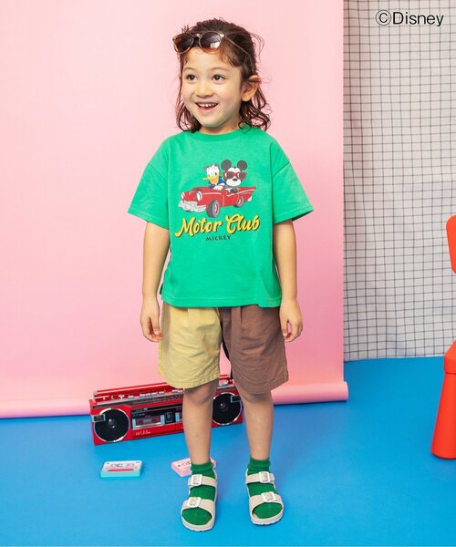 BREEZE(ブリーズ)の「ワンタックハーフパンツ(その他パンツ・キッズ・ブラック/その他12/ターコイズブルー/グリーン/レッド/その他10/ベージュ/ラベンダー/インディゴブルー/その他11・90/120/140/150/100/160/110/130)」の14枚目の写真