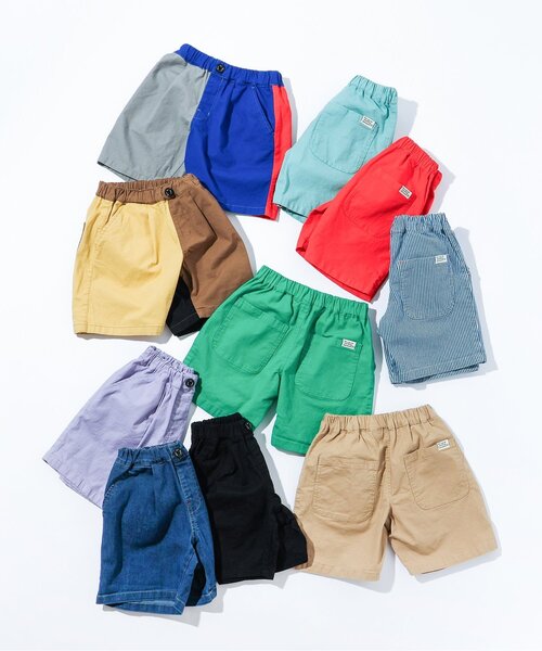 BREEZE(ブリーズ)の「ワンタックハーフパンツ(その他パンツ・キッズ・ブラック/その他12/ターコイズブルー/グリーン/レッド/その他10/ベージュ/ラベンダー/インディゴブルー/その他11・90/120/140/150/100/160/110/130)」の16枚目の写真