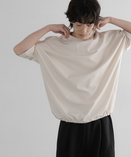 LOWRYS FARM(ローリーズファーム)の「【LFM(U)】MCCドローコードTSS/接触冷感 664303(Tシャツ/カットソー・メンズ・ブラック/グレー/ブラウン・MEDIUM/LARGE)」の19枚目の写真