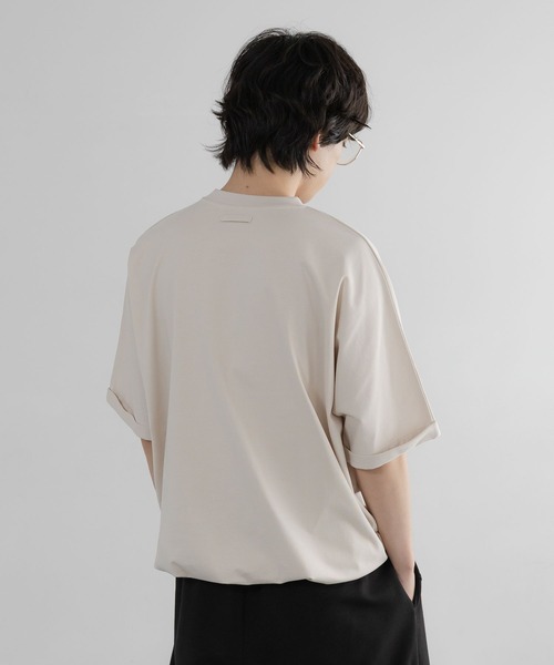 LOWRYS FARM(ローリーズファーム)の「【LFM(U)】MCCドローコードTSS/接触冷感 664303(Tシャツ/カットソー・メンズ・ブラック/グレー/ブラウン・MEDIUM/LARGE)」の20枚目の写真