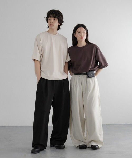 LOWRYS FARM(ローリーズファーム)の「【LFM(U)】MCCドローコードTSS/接触冷感 664303(Tシャツ/カットソー・メンズ・ブラック/グレー/ブラウン・MEDIUM/LARGE)」の15枚目の写真
