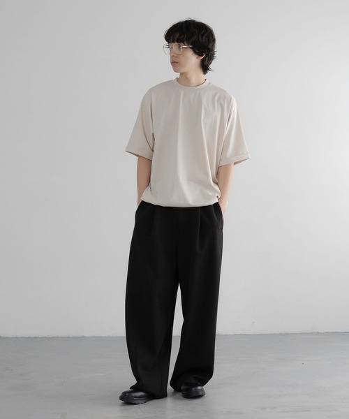 LOWRYS FARM(ローリーズファーム)の「【LFM(U)】MCCドローコードTSS/接触冷感 664303(Tシャツ/カットソー・メンズ・ブラック/グレー/ブラウン・MEDIUM/LARGE)」の17枚目の写真
