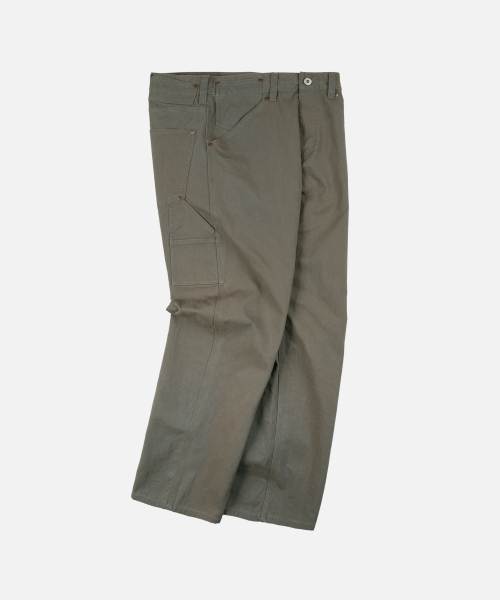 FRIZMWORKS(フリズムワークス)の「CN ESSENTIAL WORK PANTS _ OLIVE GRAY(その他パンツ・メンズ・その他・SMALL/MEDIUM/LARGE/X-LARGE)」の2枚目の写真