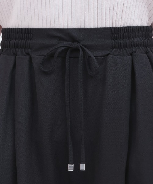 チチカカ(チチカカ)の「接触冷感 鹿の子ワイドパンツ(その他パンツ・レディース・ブラウン/マスタード/ブラック・FREE)」の12枚目の写真
