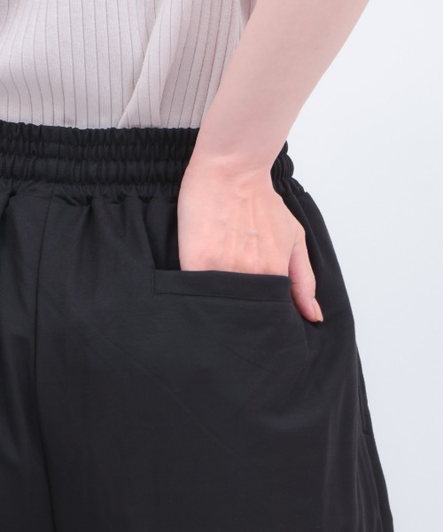 チチカカ(チチカカ)の「接触冷感 鹿の子ワイドパンツ(その他パンツ・レディース・ブラウン/マスタード/ブラック・FREE)」の15枚目の写真