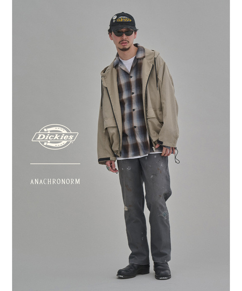 Dickies(ディッキーズ)の「Dickies(R) × ANACHRONORM collaboration FADED WORK PANTS(その他パンツ・メンズ・チャコールグレー/ベージュ/ブラック/ボルドー・LARGE/X-LARGE/MEDIUM)」の6枚目の写真