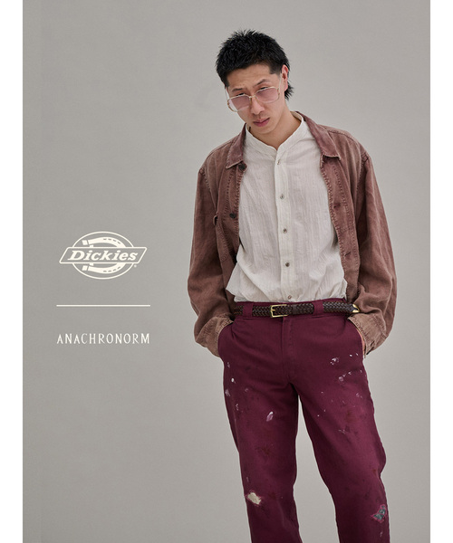 Dickies(ディッキーズ)の「Dickies(R) × ANACHRONORM collaboration FADED WORK PANTS(その他パンツ・メンズ・チャコールグレー/ベージュ/ブラック/ボルドー・LARGE/X-LARGE/MEDIUM)」の8枚目の写真