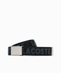 LACOSTE | ネームジャカードスライドバックルベルト(ベルト)