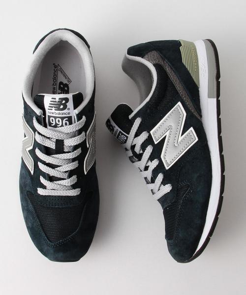 Another Edition(アナザーエディション)の「NEW BALANCE MRL996/ NB MRL996 ◆(スニーカー・レディース・ライトグレー/ネイビー・24.5cm/23.5cm/22.5cm)」の1枚目の写真
