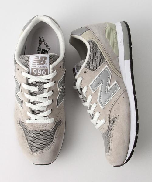 Another Edition(アナザーエディション)の「NEW BALANCE MRL996/ NB MRL996 ◆(スニーカー・レディース・ライトグレー/ネイビー・24.5cm/23.5cm/22.5cm)」の2枚目の写真