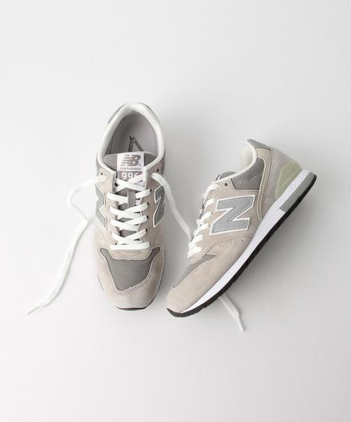 Another Edition(アナザーエディション)の「NEW BALANCE MRL996/ NB MRL996 ◆(スニーカー・レディース・ライトグレー/ネイビー・24.5cm/23.5cm/22.5cm)」の10枚目の写真
