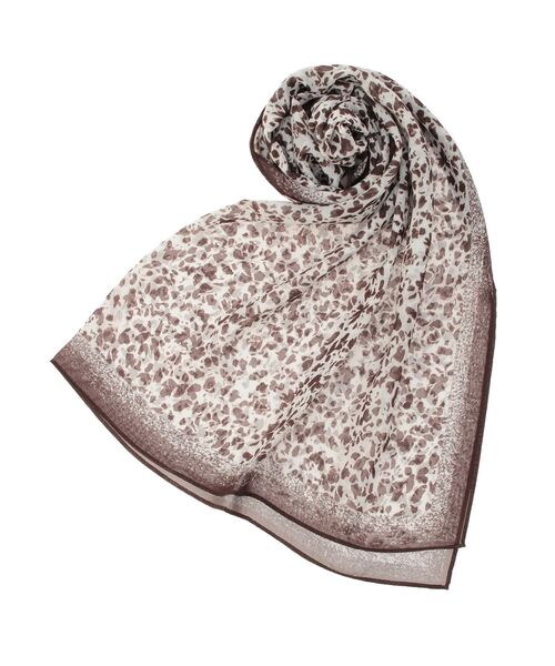 LAGUNAMOON（ラグナムーン）の「バリエーション柄スカーフ（バンダナ/スカーフ・レディース・ブラック/ブラウン/オレンジ・FREE）」の5枚目の写真