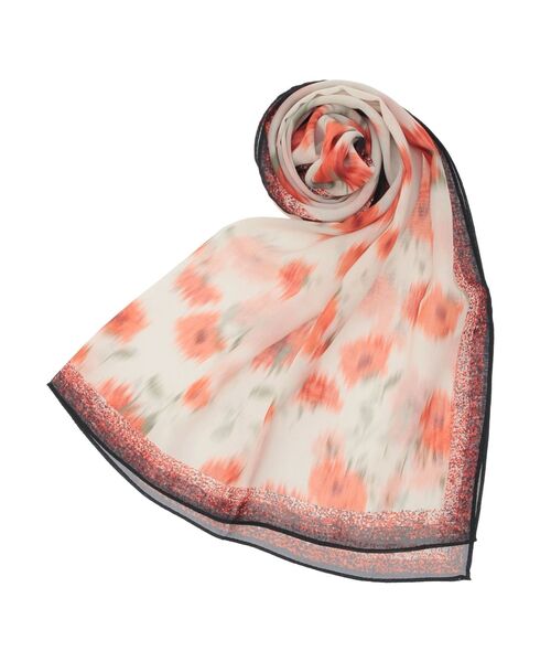 LAGUNAMOON（ラグナムーン）の「バリエーション柄スカーフ（バンダナ/スカーフ・レディース・ブラック/ブラウン/オレンジ・FREE）」の4枚目の写真