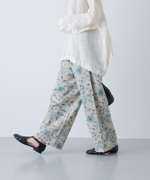 かぐれ（カグレ）の「コットンリネンプリントイージーパンツ（その他パンツ）」