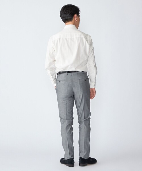 SHIPS(シップス)の「SHIPS: ウォッシュド ホワイト デニム ウエスタン シャツ(シャツ/ブラウス・メンズ・ホワイト・SMALL/MEDIUM/LARGE/X-LARGE)」の4枚目の写真