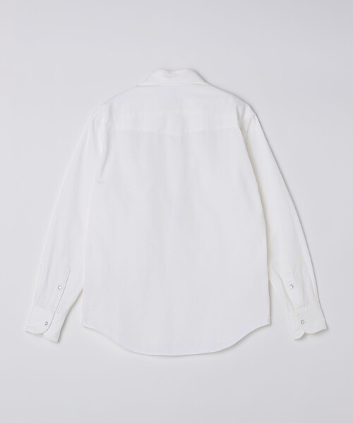 SHIPS(シップス)の「SHIPS: ウォッシュド ホワイト デニム ウエスタン シャツ(シャツ/ブラウス・メンズ・ホワイト・SMALL/MEDIUM/LARGE/X-LARGE)」の9枚目の写真