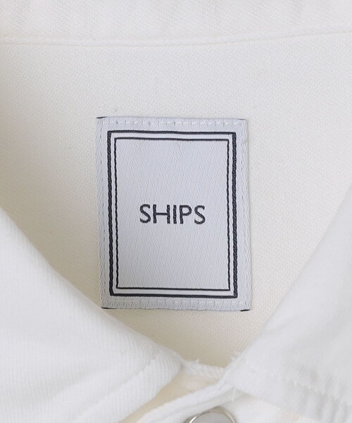 SHIPS(シップス)の「SHIPS: ウォッシュド ホワイト デニム ウエスタン シャツ(シャツ/ブラウス・メンズ・ホワイト・SMALL/MEDIUM/LARGE/X-LARGE)」の13枚目の写真