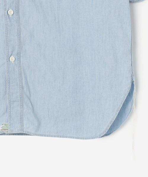 orSlow（オアスロウ）の「orSlow | シャンブレー ワークシャツ MEN（シャツ/ブラウス・メンズ・ブルー系その他・4/3）」の9枚目の写真