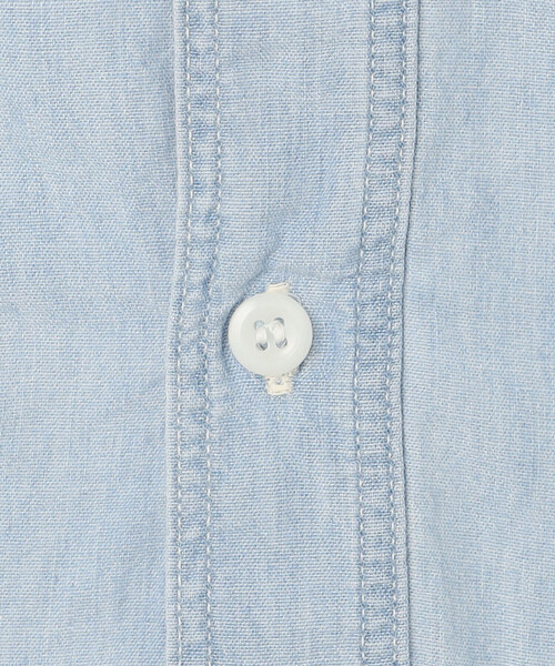 orSlow（オアスロウ）の「orSlow | シャンブレー ワークシャツ MEN（シャツ/ブラウス・メンズ・ブルー系その他・4/3）」の12枚目の写真