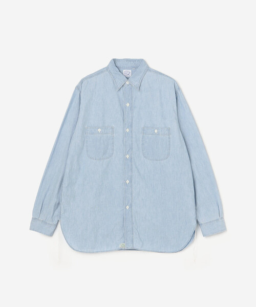 orSlow（オアスロウ）の「orSlow | シャンブレー ワークシャツ MEN（シャツ/ブラウス・メンズ・ブルー系その他・4/3）」の13枚目の写真