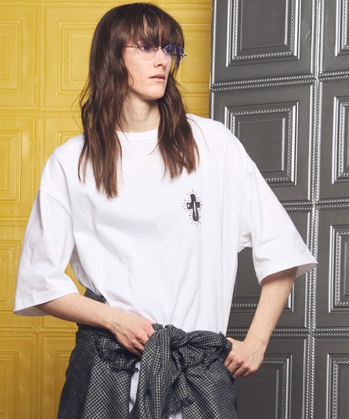 MAISON SPECIAL（メゾンスペシャル）の「《UNISEX》Nuance Graphics Prime-Over Hand Stitching Short Sleeve T-shirt/ニュアンスグラフィックプライムオーバーハンドステッチショートスリーブTシャツ【MAISON SPECIAL/メゾンスペシャル】（Tシャツ/カットソー・メンズ・その他4/その他6/その他1/その他2/その他3/その他5・0/1/2）」の3枚目の写真