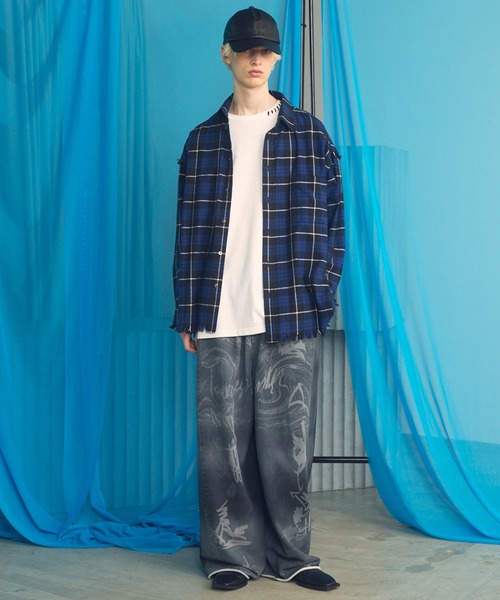 MAISON SPECIAL（メゾンスペシャル）の「《UNISEX》Nuance Graphics Prime-Over Hand Stitching Short Sleeve T-shirt/ニュアンスグラフィックプライムオーバーハンドステッチショートスリーブTシャツ【MAISON SPECIAL/メゾンスペシャル】（Tシャツ/カットソー・メンズ・その他4/その他6/その他1/その他2/その他3/その他5・0/1/2）」の10枚目の写真