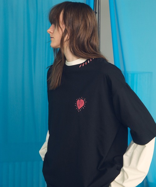 MAISON SPECIAL（メゾンスペシャル）の「《UNISEX》Nuance Graphics Prime-Over Hand Stitching Short Sleeve T-shirt/ニュアンスグラフィックプライムオーバーハンドステッチショートスリーブTシャツ【MAISON SPECIAL/メゾンスペシャル】（Tシャツ/カットソー・メンズ・その他4/その他6/その他1/その他2/その他3/その他5・0/1/2）」の19枚目の写真