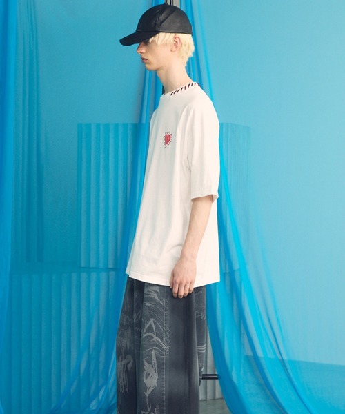 MAISON SPECIAL（メゾンスペシャル）の「《UNISEX》Nuance Graphics Prime-Over Hand Stitching Short Sleeve T-shirt/ニュアンスグラフィックプライムオーバーハンドステッチショートスリーブTシャツ【MAISON SPECIAL/メゾンスペシャル】（Tシャツ/カットソー・メンズ・その他4/その他6/その他1/その他2/その他3/その他5・0/1/2）」の21枚目の写真