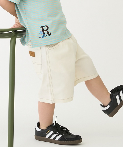 petit main(プティマイン)の「ペインタ-ハーフパンツ(その他パンツ・キッズ・ネイビー/キナリ/ブルー・100cm/90cm/110cm/120cm/130cm/80cm)」の18枚目の写真