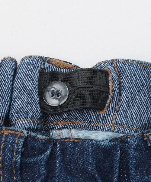 petit main(プティマイン)の「ペインタ-ハーフパンツ(その他パンツ・キッズ・ネイビー/キナリ/ブルー・100cm/90cm/110cm/120cm/130cm/80cm)」の12枚目の写真