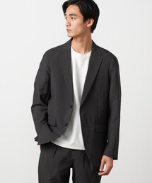 COMME CA ISM（コムサイズム）の「【セットアップ対応】【ウォッシャブル】リネンライクポリエステル テーラードジャケット（テーラードジャケット）」